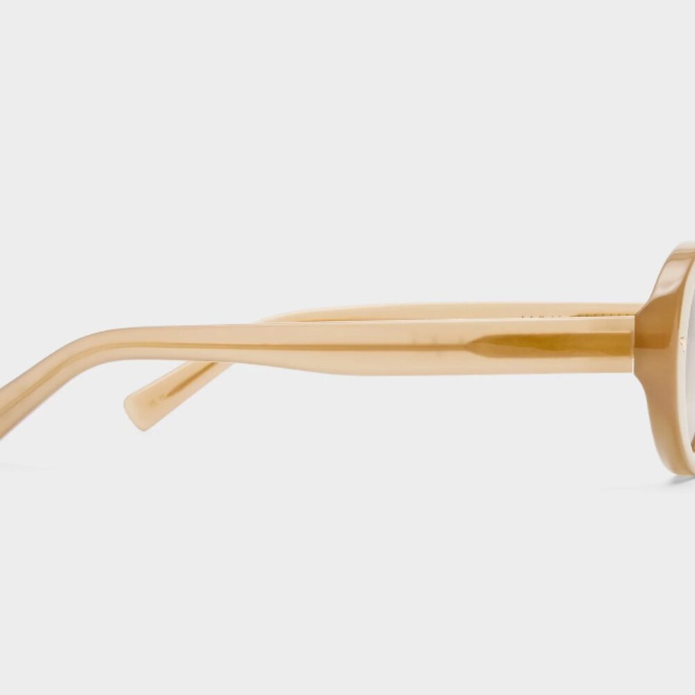 30% OFF NWT!! Luv Lou The Audrey Sunglasses in Bisque - Picture 3 of 6